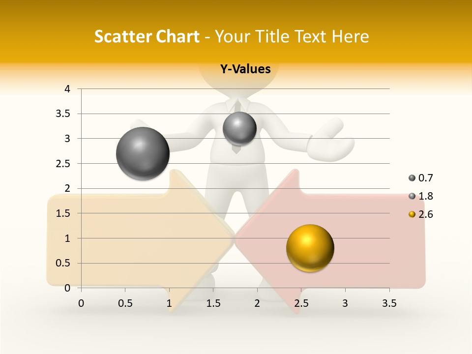 White Achievement Change PowerPoint Template