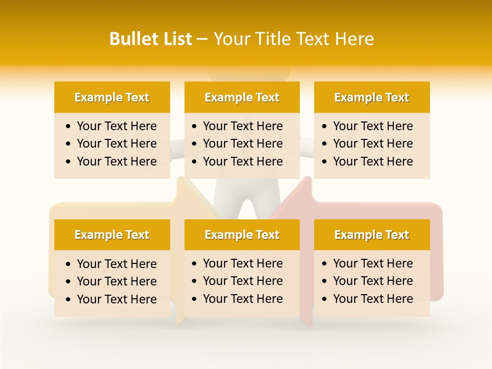 White Achievement Change PowerPoint Template