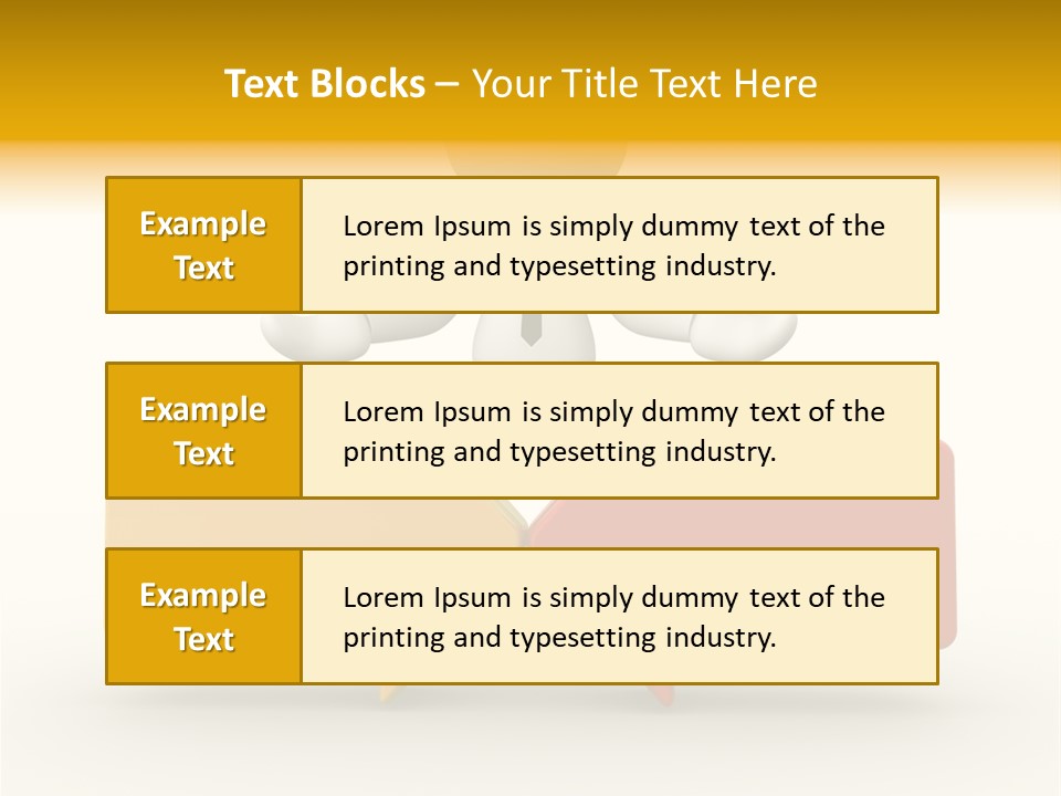 White Achievement Change PowerPoint Template