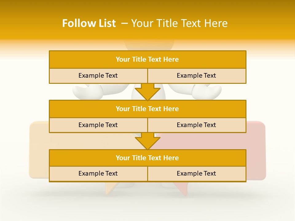 White Achievement Change PowerPoint Template