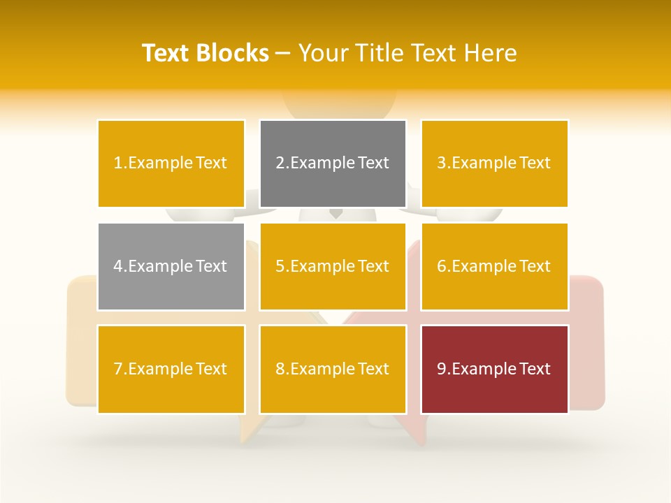 White Achievement Change PowerPoint Template