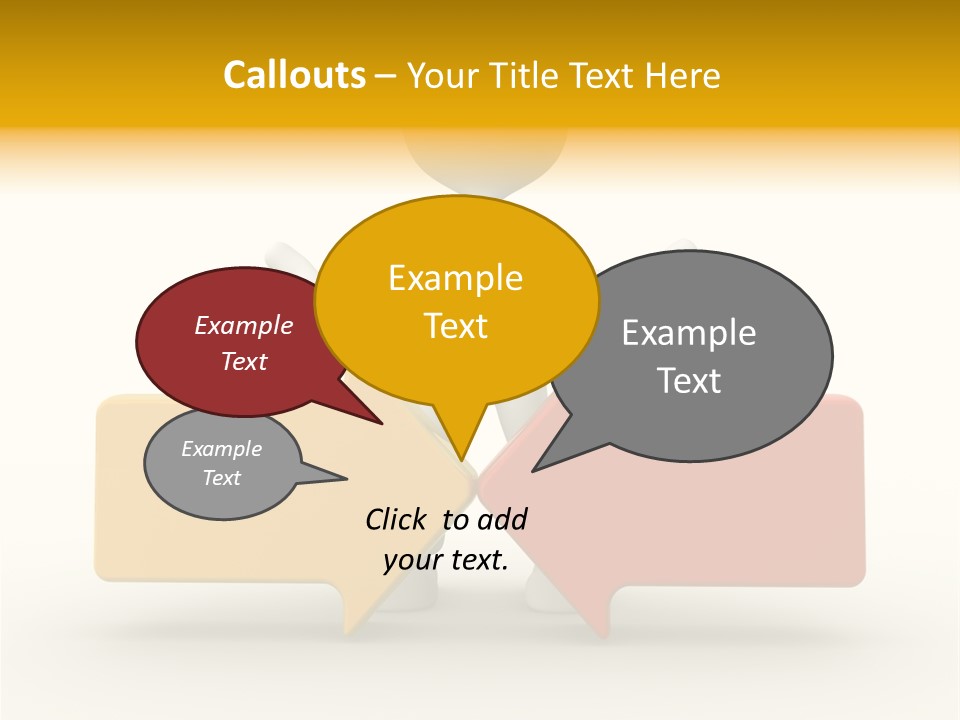 White Achievement Change PowerPoint Template