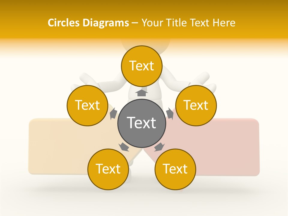 White Achievement Change PowerPoint Template
