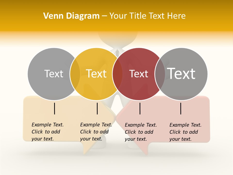 White Achievement Change PowerPoint Template