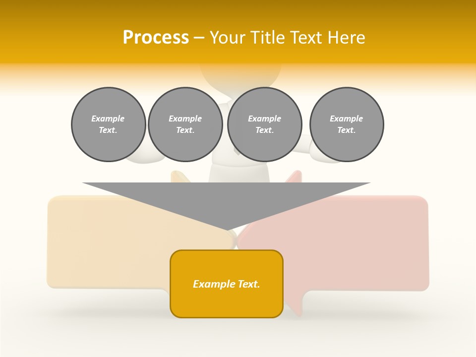 White Achievement Change PowerPoint Template