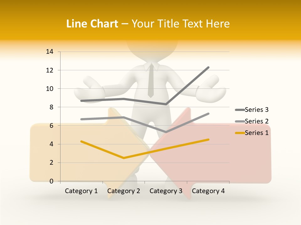 White Achievement Change PowerPoint Template