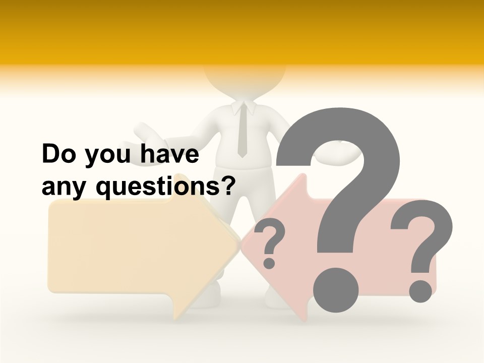 White Achievement Change PowerPoint Template