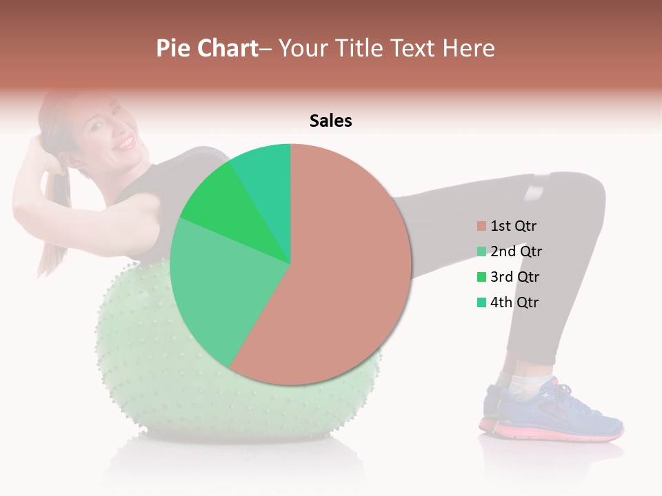 Muscular Beautiful Sporty PowerPoint Template