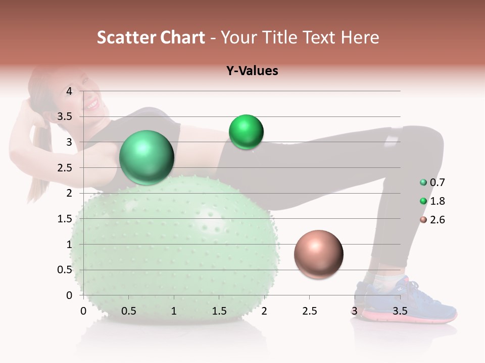 Muscular Beautiful Sporty PowerPoint Template