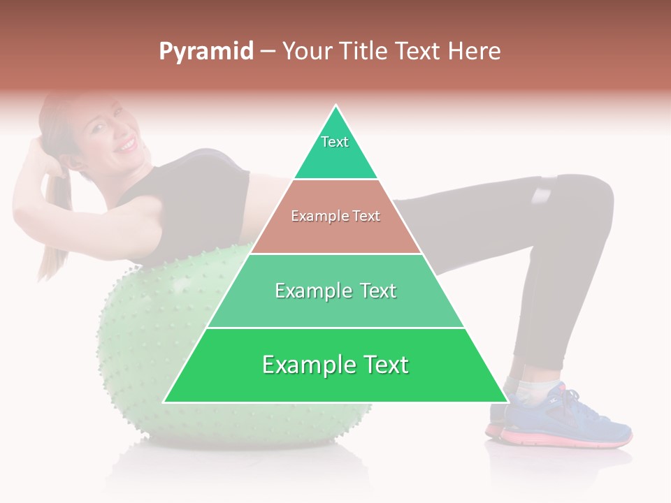 Muscular Beautiful Sporty PowerPoint Template