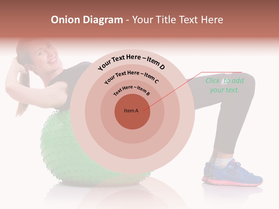 Muscular Beautiful Sporty PowerPoint Template