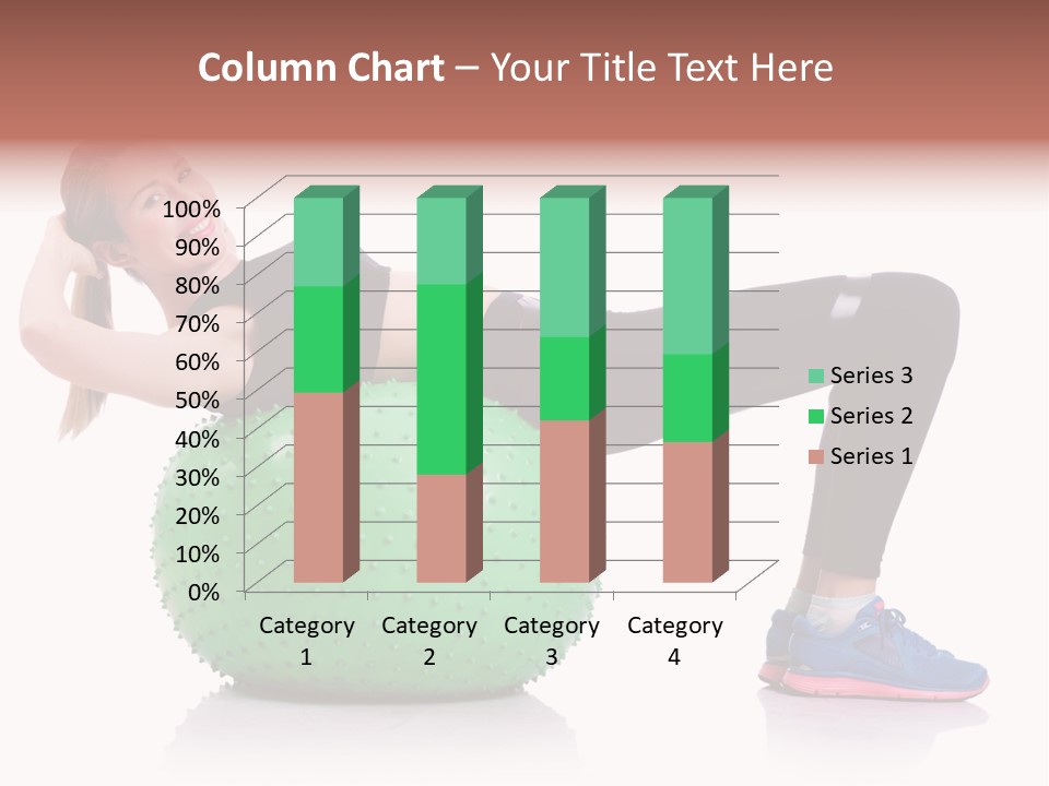 Muscular Beautiful Sporty PowerPoint Template