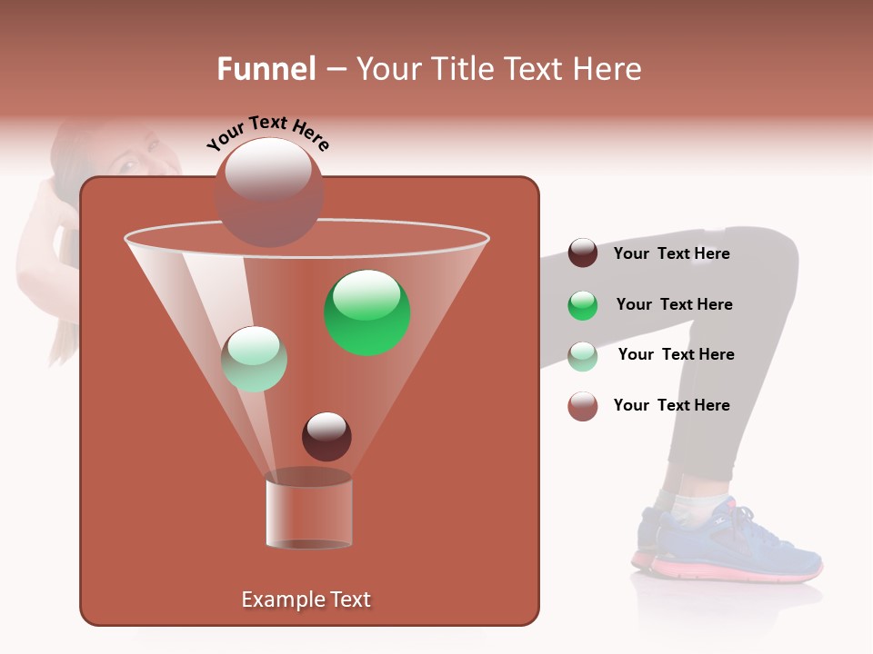 Muscular Beautiful Sporty PowerPoint Template