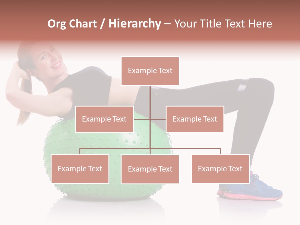 Muscular Beautiful Sporty PowerPoint Template