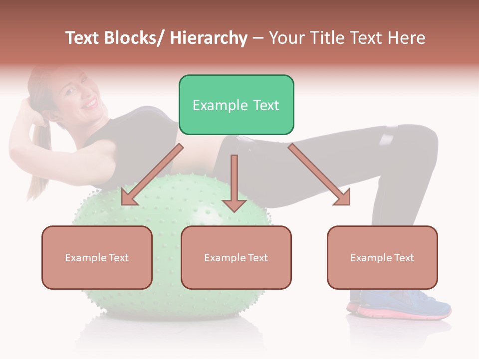 Muscular Beautiful Sporty PowerPoint Template