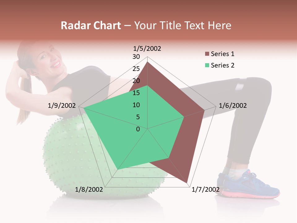 Muscular Beautiful Sporty PowerPoint Template