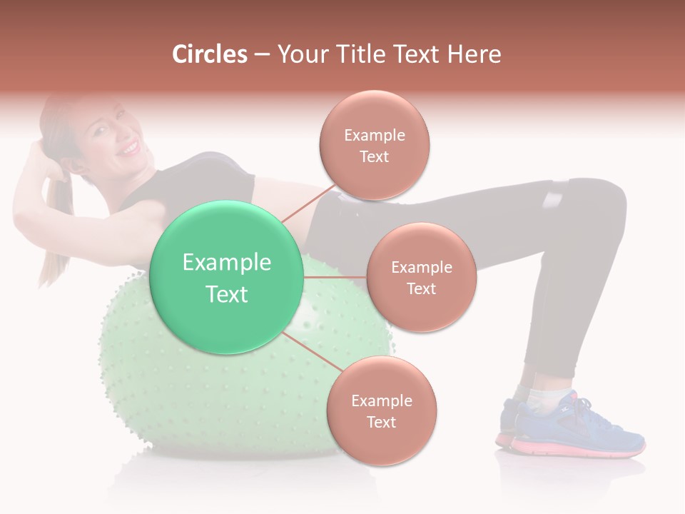 Muscular Beautiful Sporty PowerPoint Template