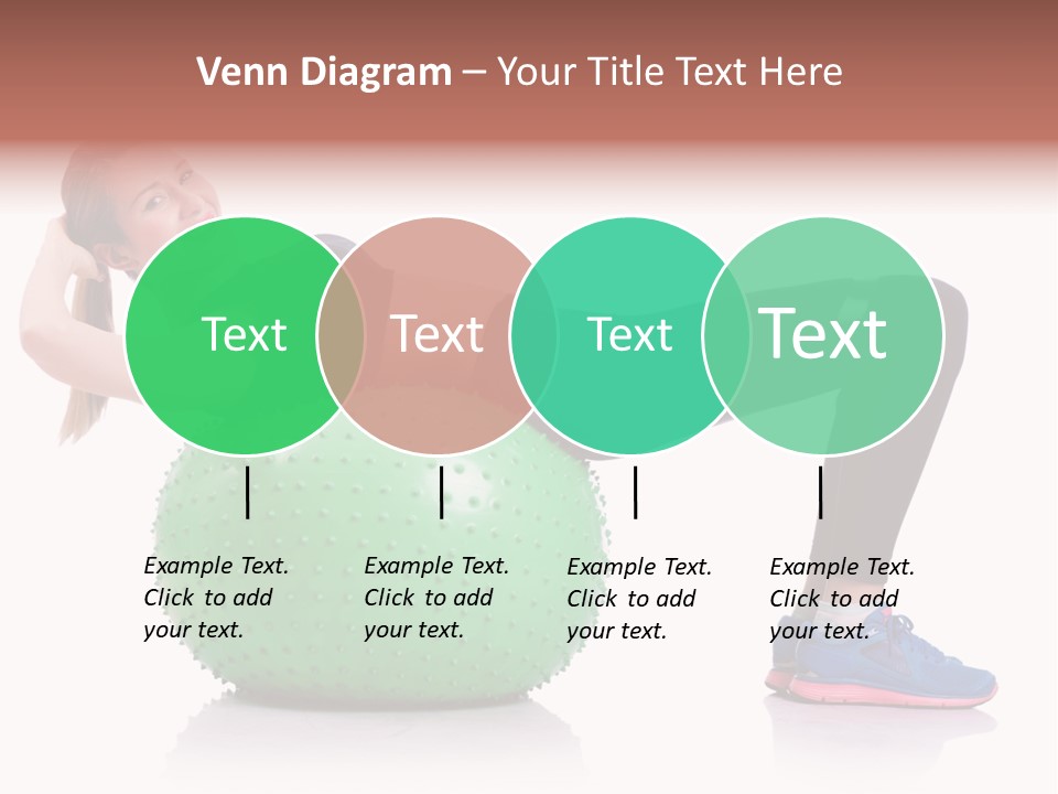 Muscular Beautiful Sporty PowerPoint Template