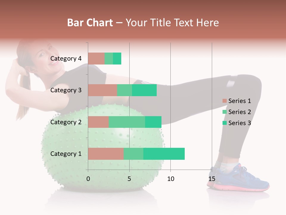 Muscular Beautiful Sporty PowerPoint Template