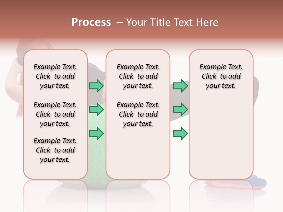 Muscular Beautiful Sporty PowerPoint Template