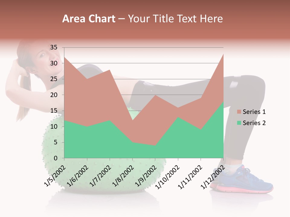 Muscular Beautiful Sporty PowerPoint Template