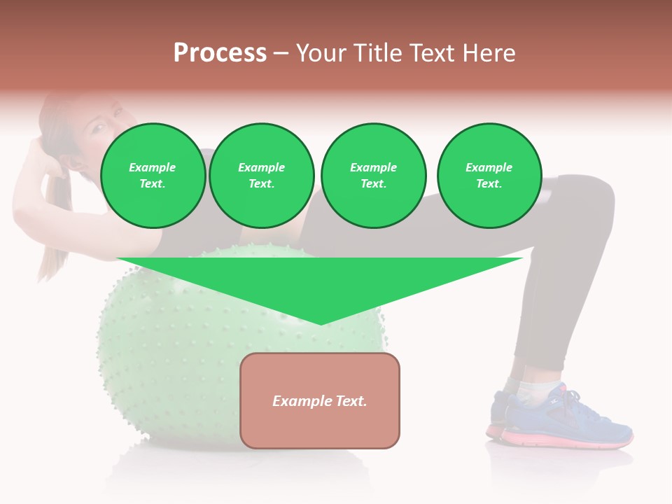 Muscular Beautiful Sporty PowerPoint Template