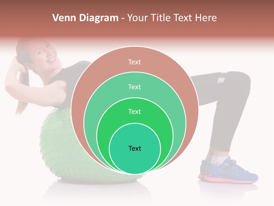 Muscular Beautiful Sporty PowerPoint Template