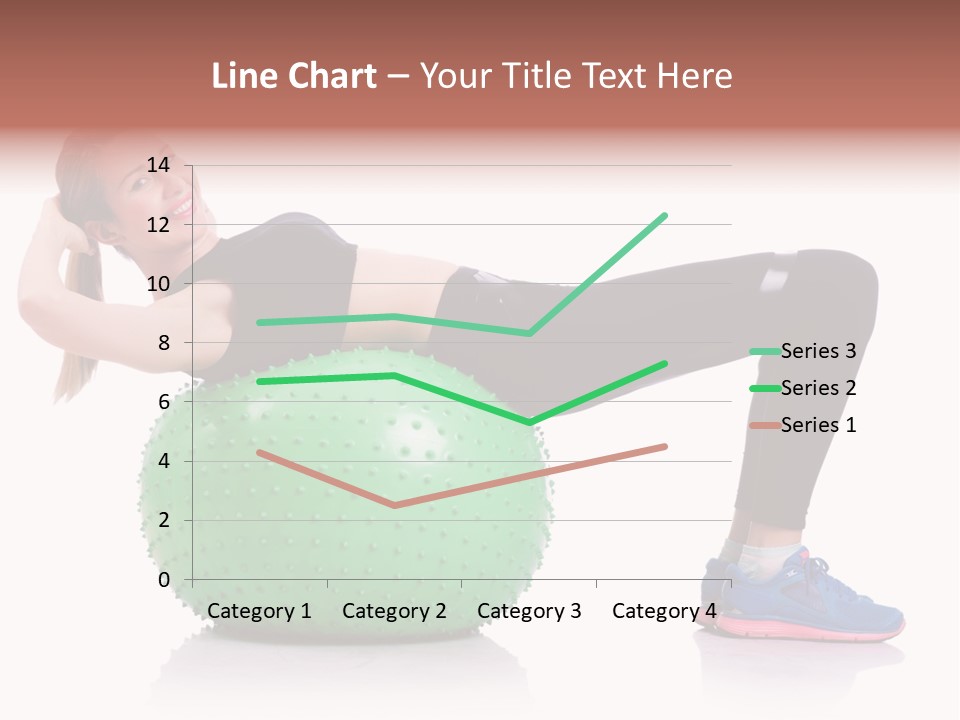 Muscular Beautiful Sporty PowerPoint Template