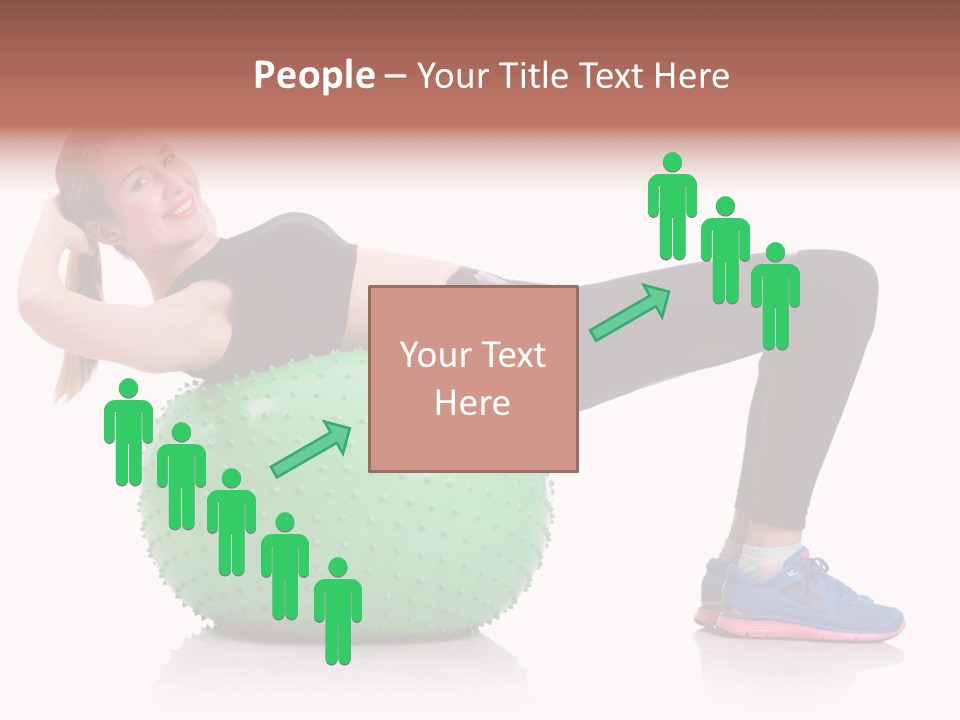 Muscular Beautiful Sporty PowerPoint Template