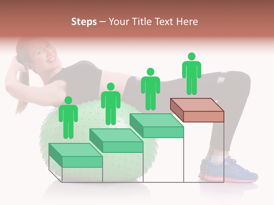 Muscular Beautiful Sporty PowerPoint Template