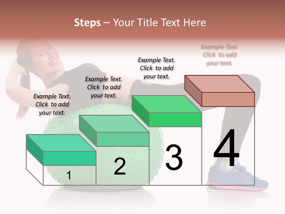 Muscular Beautiful Sporty PowerPoint Template