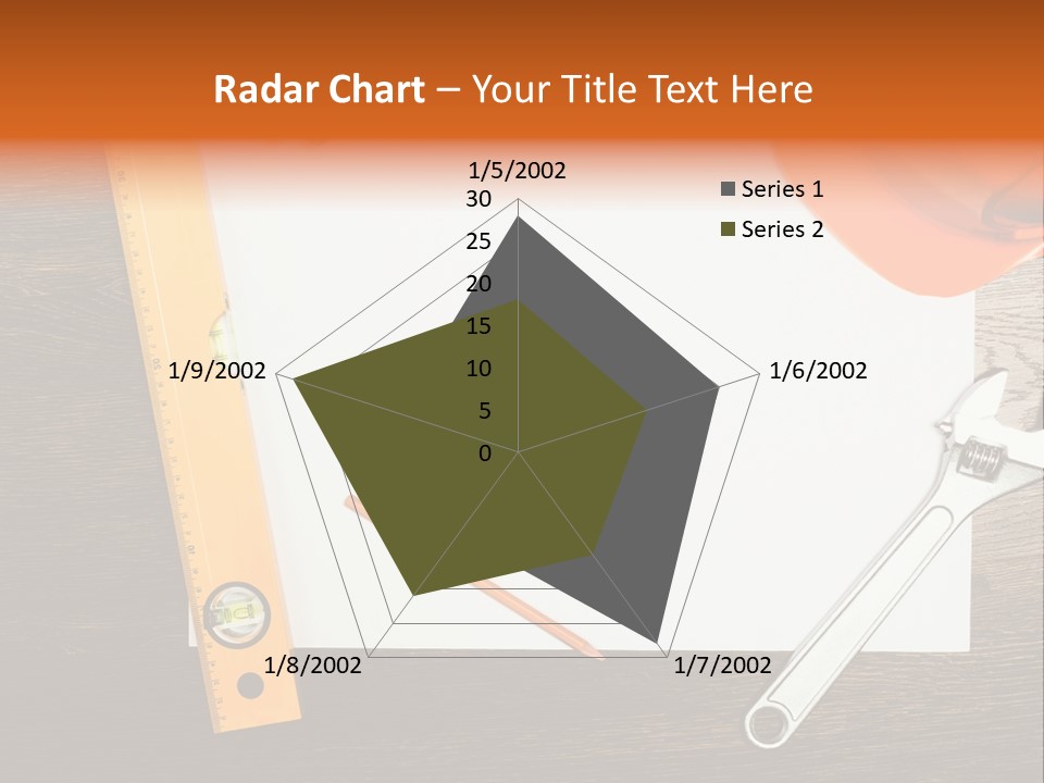 Reconstruction White Blueprint PowerPoint Template