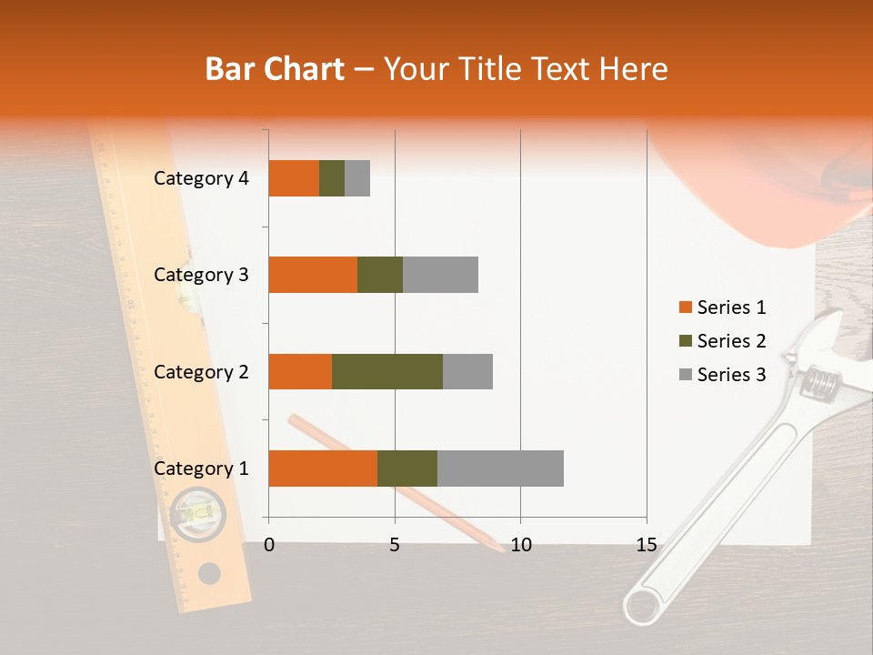Reconstruction White Blueprint PowerPoint Template