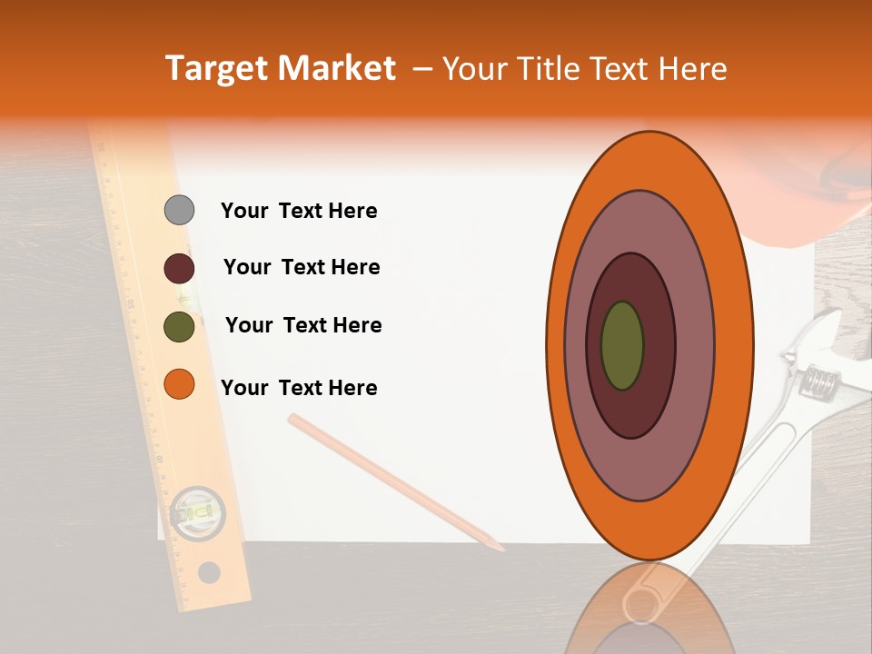 Reconstruction White Blueprint PowerPoint Template