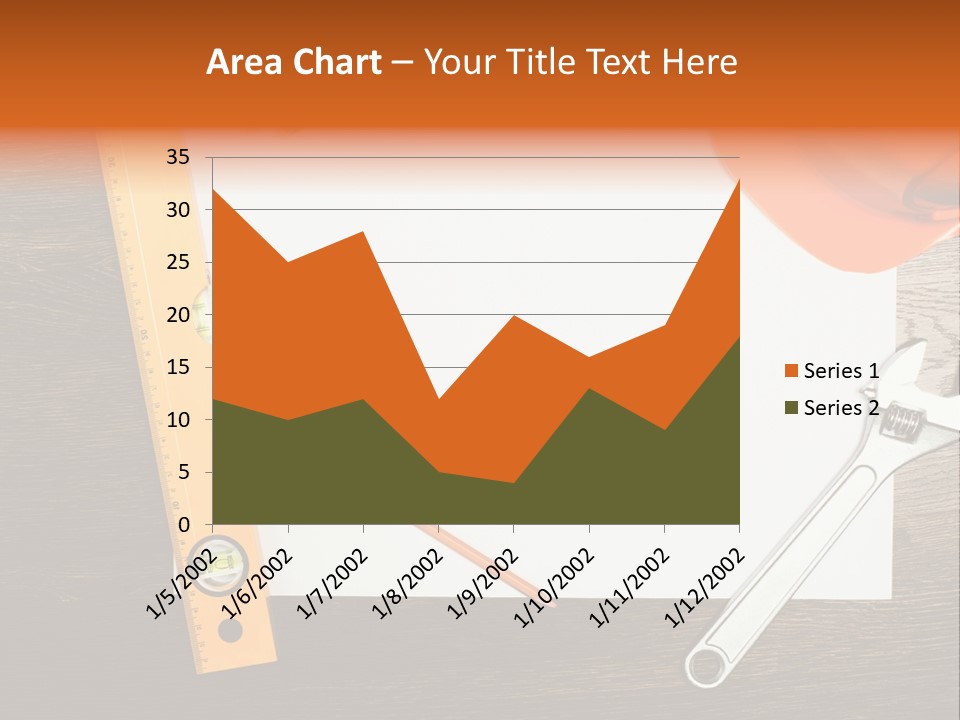 Reconstruction White Blueprint PowerPoint Template