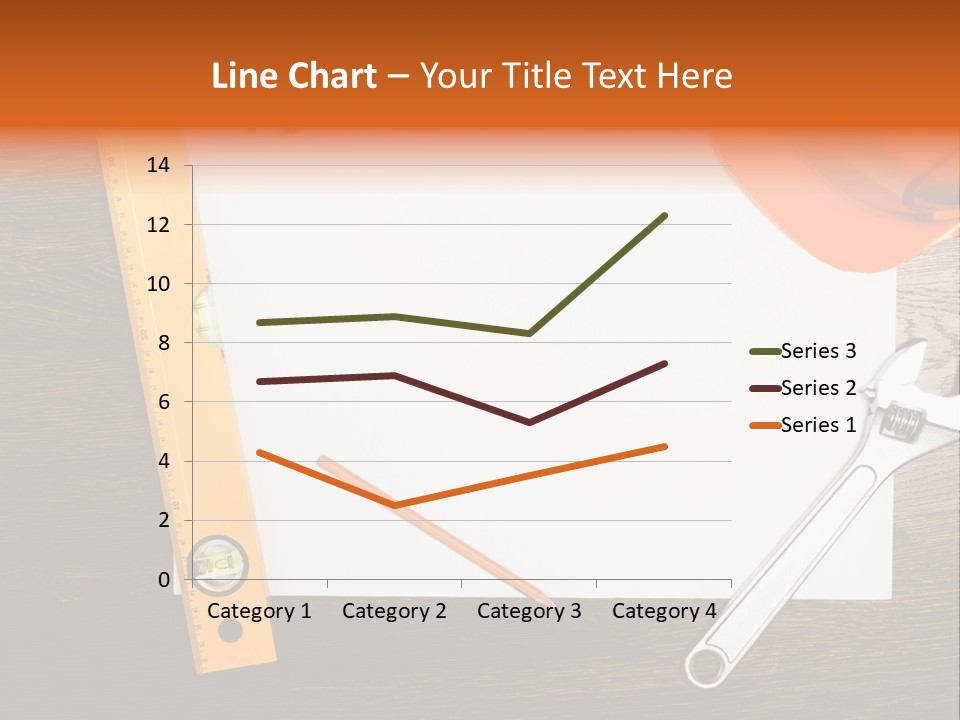 Reconstruction White Blueprint PowerPoint Template