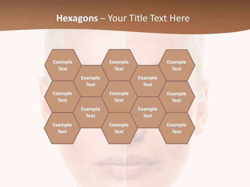 Young Skincare Girl PowerPoint Template