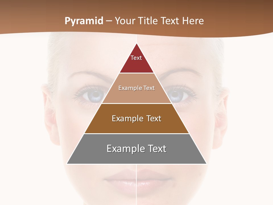 Young Skincare Girl PowerPoint Template