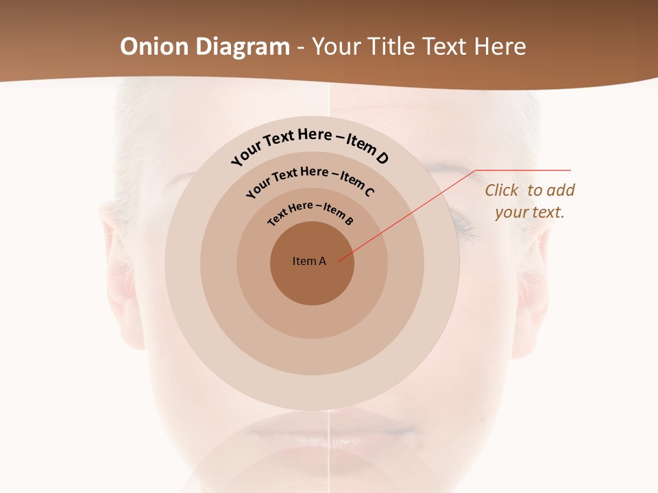 Young Skincare Girl PowerPoint Template