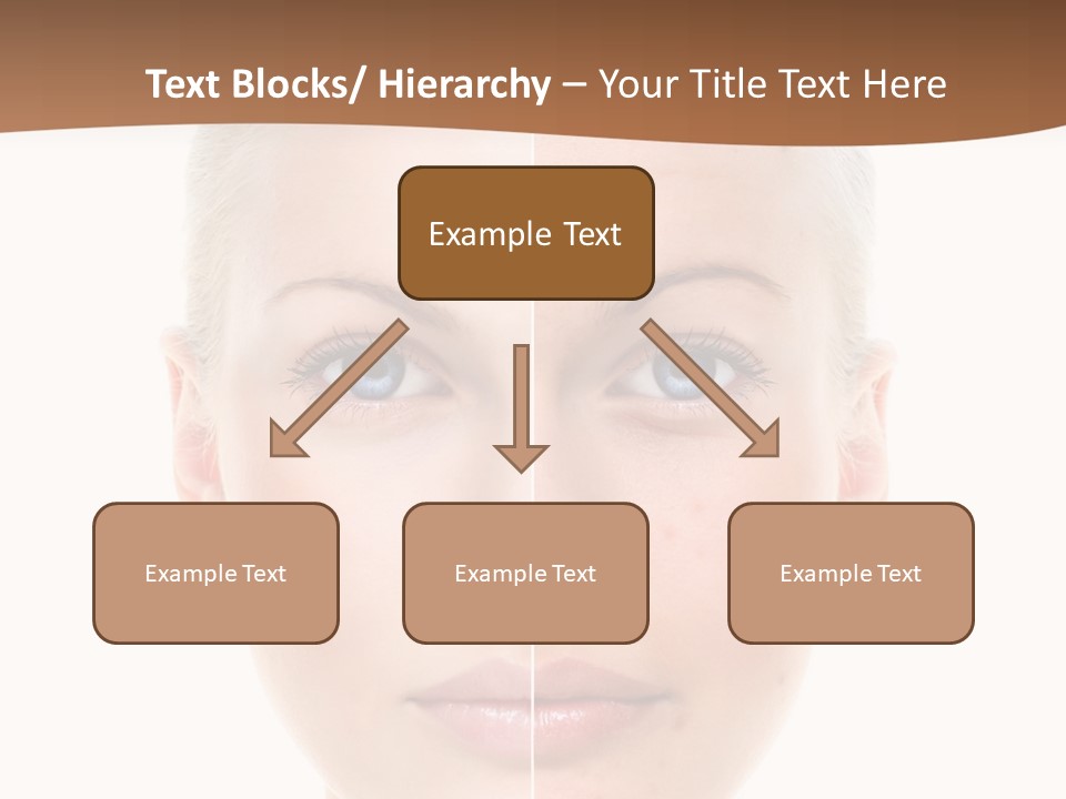 Young Skincare Girl PowerPoint Template