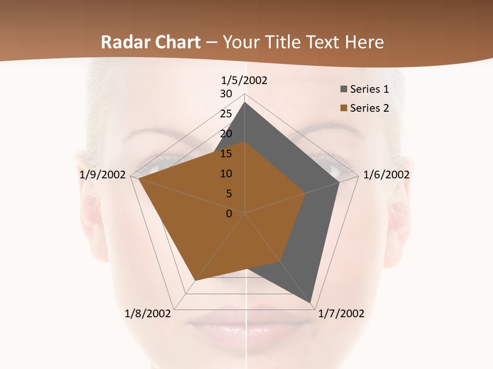 Young Skincare Girl PowerPoint Template