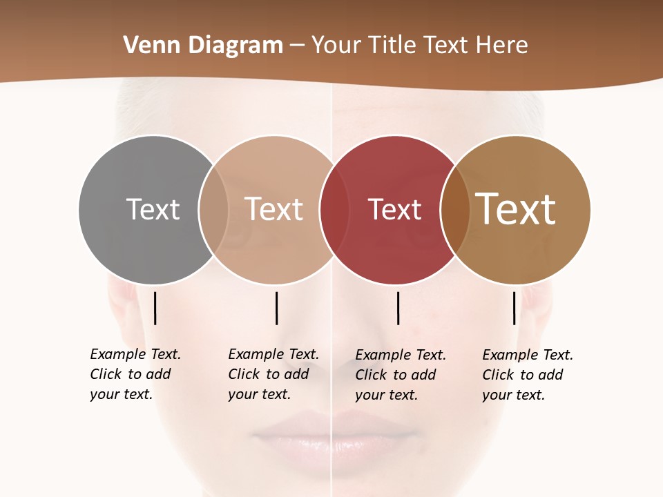 Young Skincare Girl PowerPoint Template