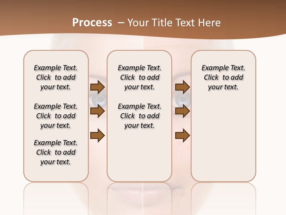 Young Skincare Girl PowerPoint Template