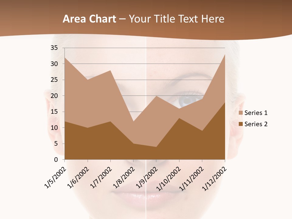 Young Skincare Girl PowerPoint Template
