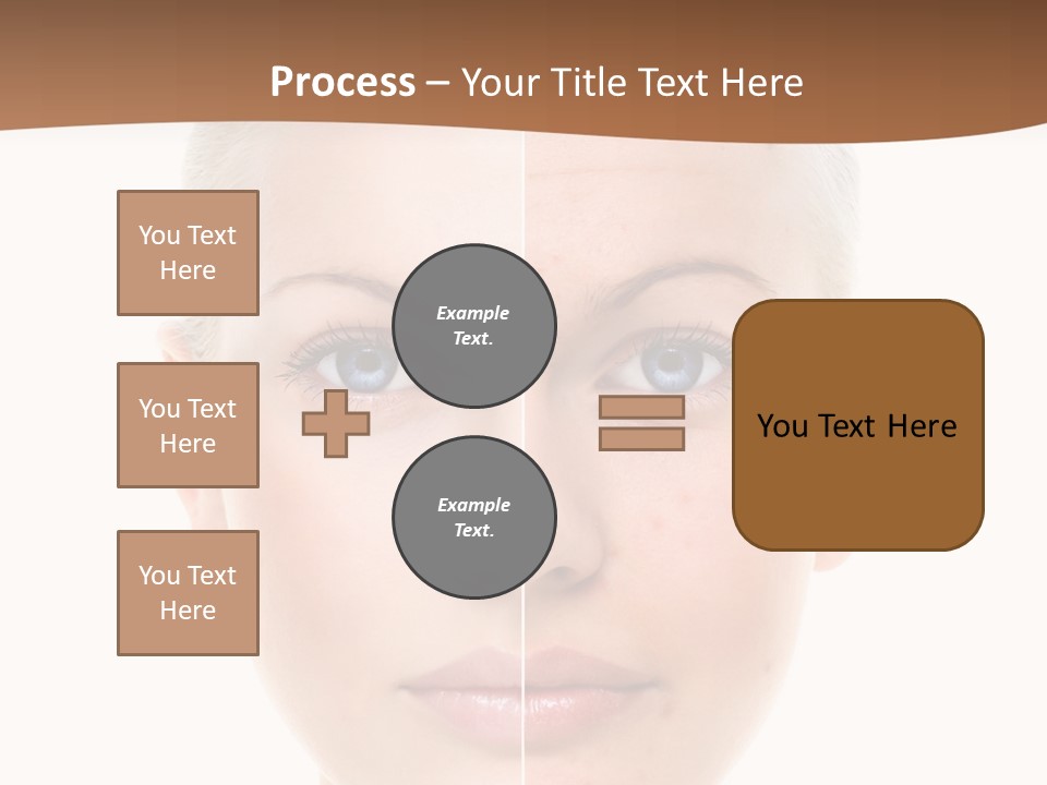 Young Skincare Girl PowerPoint Template