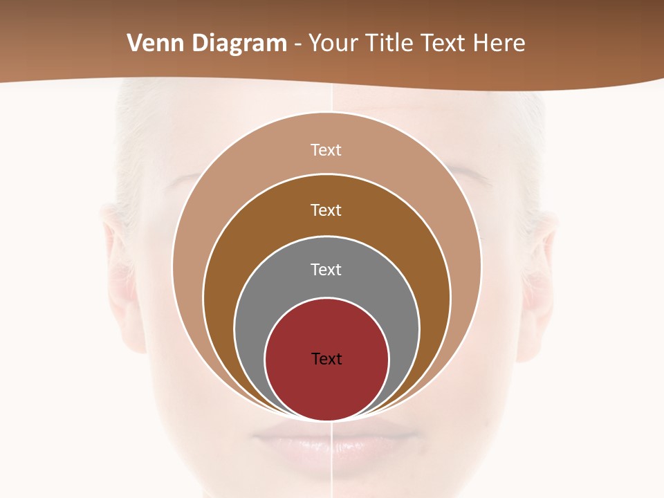 Young Skincare Girl PowerPoint Template