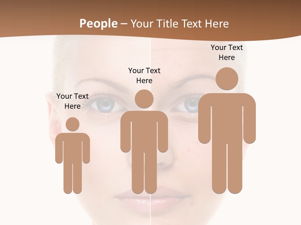 Young Skincare Girl PowerPoint Template