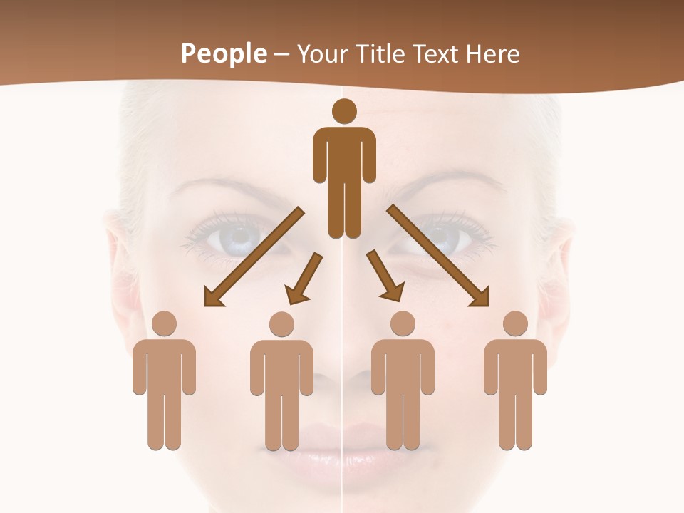 Young Skincare Girl PowerPoint Template