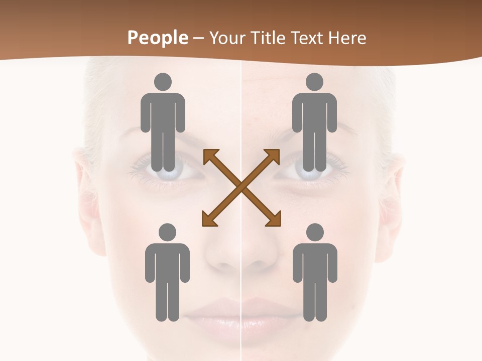 Young Skincare Girl PowerPoint Template