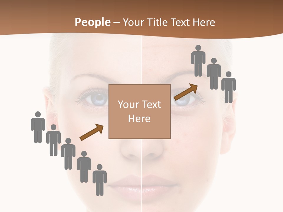 Young Skincare Girl PowerPoint Template